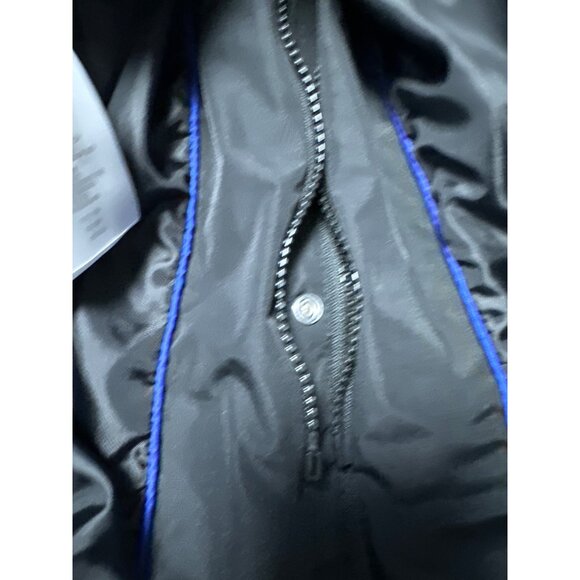 Susan Black Waterproof Hooded Jacket W/ Pockets & Snap Closure Size XS - Picture 12 of 13